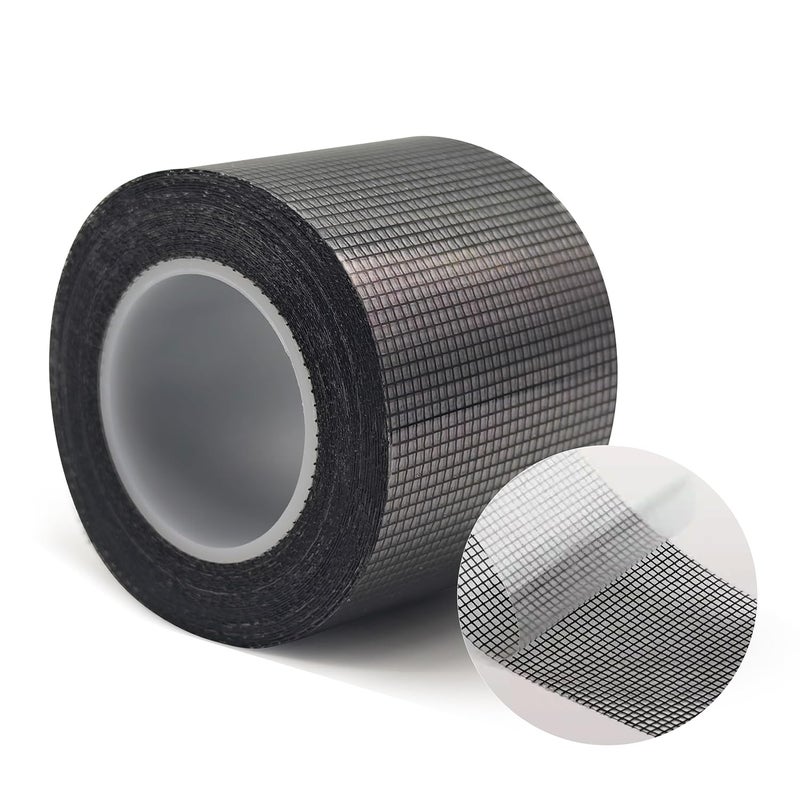 Tapesky Windows Screen Repair Tape, 2 in x 20 FT Strong Adhesive Fiberglass Mesh Patch Tape, Waterproof Screen Rrepair Kit for Windows or Doors - Image 1
